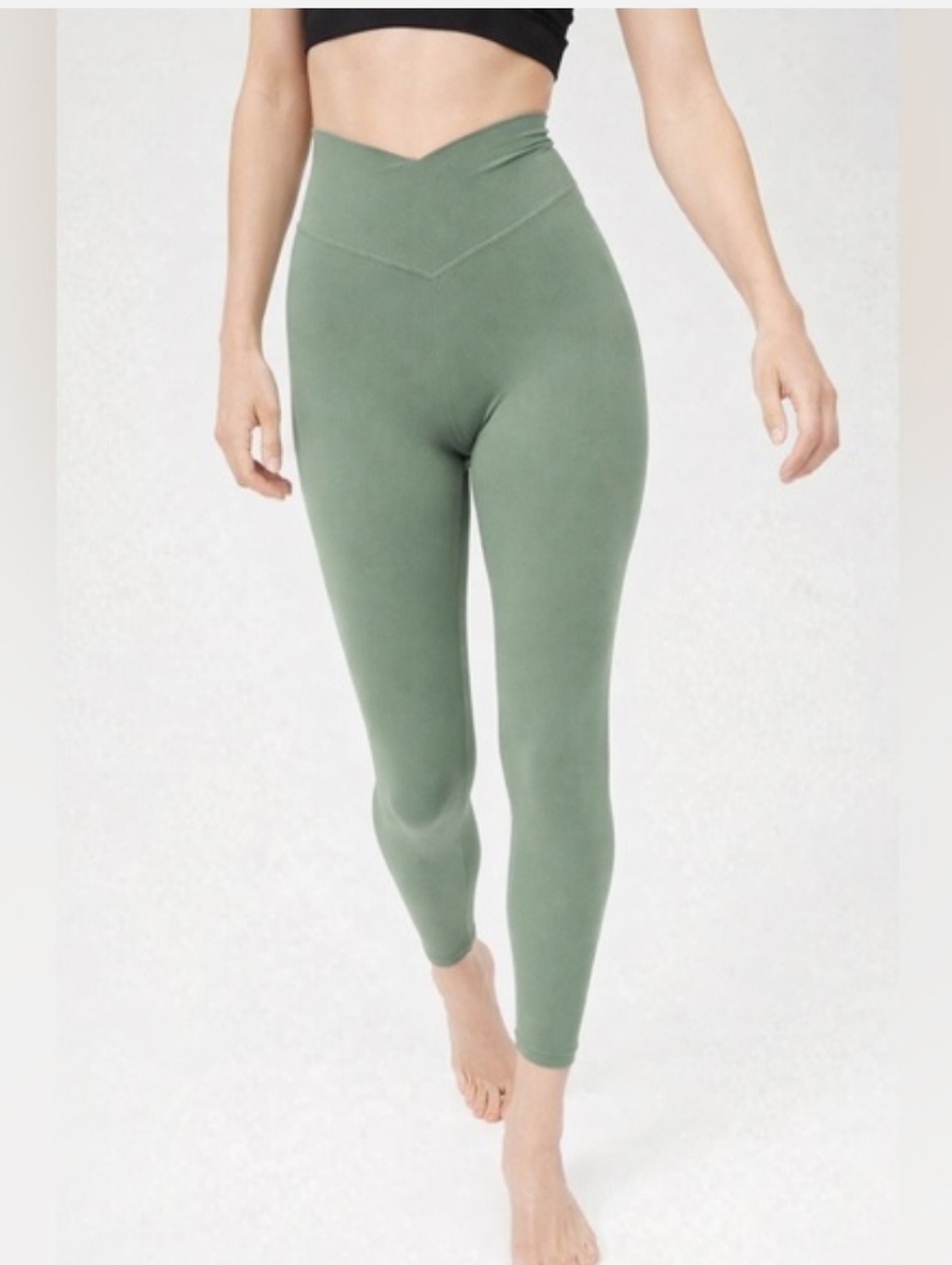 Aerie Offline Crossover Sage Leggings